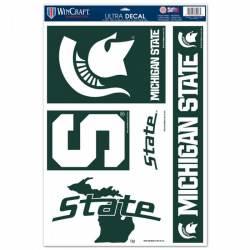 Michigan State University Spartans - Set of 5 Ultra Decals