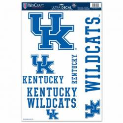 University Of Kentucky Wildcats - Set of 5 Ultra Decals