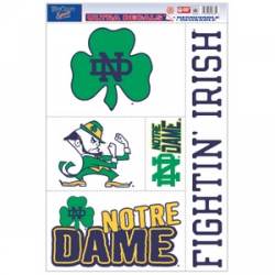 University Of Notre Dame Fighting Irish Logo - Set of 5 Ultra Decals