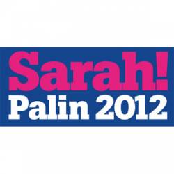 Sarah Palin 2012 - Sticker