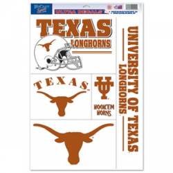 University Of Texas Longhorns - Set of 5 Ultra Decals