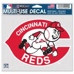 Cincinnati Reds Retro Cooperstown Logo - 5x6 Ultra Decal