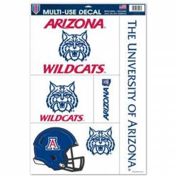 University Of Arizona Wildcats - Set of 5 Ultra Decals