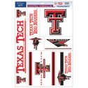 Texas Tech University Red Raiders - Set of 5 Ultra Decals