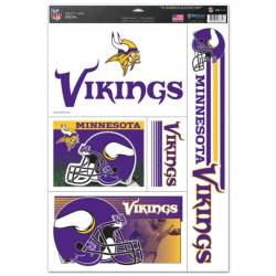 Minnesota Vikings - Set of 5 Ultra Decals