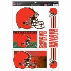 Cleveland Browns - Set of 5 Ultra Decals