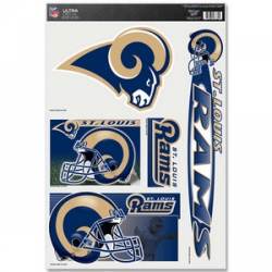 St. Louis Rams - Set of 5 Ultra Decals