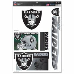 Oakland Raiders - Set of 5 Ultra Decals