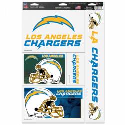 Los Angeles Chargers 2020 Logo - Set of 5 Ultra Decals