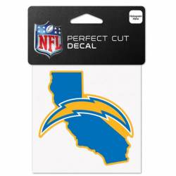 Los Angeles Chargers 2020 Home State California - 4x4 Die Cut Decal