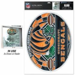 Cincinnati Bengals - Stained Glass 11x17 Ultra Decal