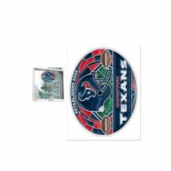 Houston Texans - Stained Glass 11x17 Ultra Decal