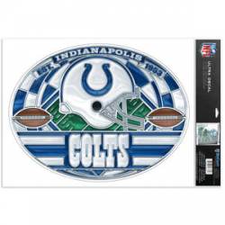 Indianapolis Colts - Stained Glass 11x17 Ultra Decal