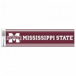 Mississippi State University Bulldogs - 3x12 Bumper Sticker Strip