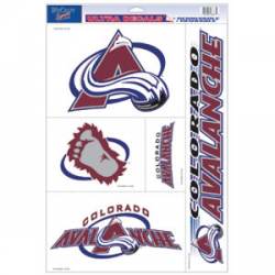 Colorado Avalanche - Set of 5 Ultra Decals