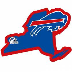 Buffalo Bills Home State Logo - Vinyl Sticker