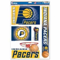 Indiana Pacers - Set of 5 Ultra Decals