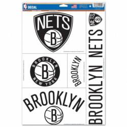 Brooklyn Nets - Set of 5 Ultra Decals