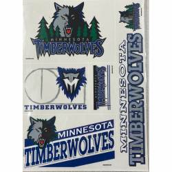 Minnesota Timberwolves - Set of 5 Ultra Decals