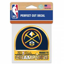 Denver Nuggets 2023 NBA Champions - 4x4 Die Cut Decal