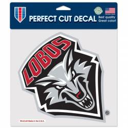 University of New Mexico Lobos - 8x8 Full Color Die Cut Decal