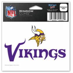 Minnesota Vikings - 3x3 Static Window Cling