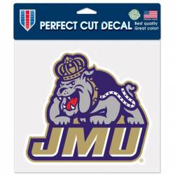 James Madison University Dukes - 8x8 Full Color Die Cut Decal
