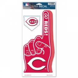 Cincinnati Reds - Finger Ultra Decal 2 Pack