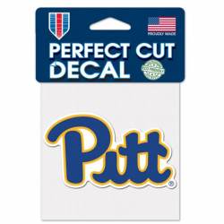 University Of Pittsburgh Panthers 2019 Logo - 4x4 Die Cut Decal
