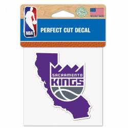 Sacramento Kings Home State California - 4x4 Die Cut Decal