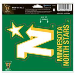 Minnesota North Stars - 4.5x5.75 Die Cut Ultra Decal