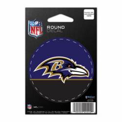 Baltimore Ravens - 3x3 Round Vinyl Sticker