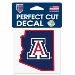 University Of Arizona Wildcats Home State Arizona - 4x4 Die Cut Decal