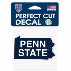 Penn State University Nittany Lions Home State Pennsylvania - 4x4 Die Cut Decal