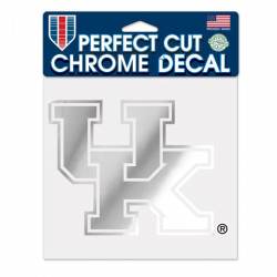 University Of Kentucky Wildcats - 6x6 Chrome Die Cut Decal
