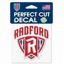 Radford University Highlanders - 4x4 Die Cut Decal