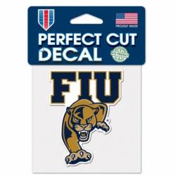 Florida International University FIU Panthers - 4x4 Die Cut Decal