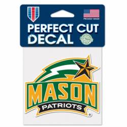 George Mason University Patriots Logo - 4x4 Die Cut Decal