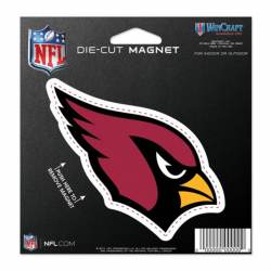 Arizona Cardinals - 4.5" Die Cut Logo Magnet