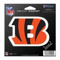 Cincinnati Bengals - 4.5" Die Cut Logo Magnet