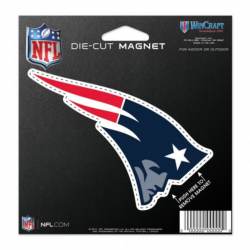 New England Patriots - 4.5" Die Cut Logo Magnet