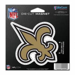 New Orleans Saints - 4.5" Die Cut Logo Magnet