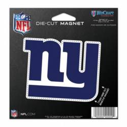 New York Giants - 4.5" Die Cut Logo Magnet