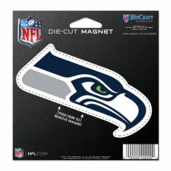 Seattle Seahawks - 4.5" Die Cut Logo Magnet
