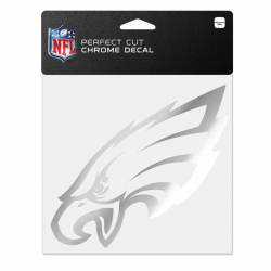 Philadelphia Eagles - 6x6 Chrome Die Cut Decal