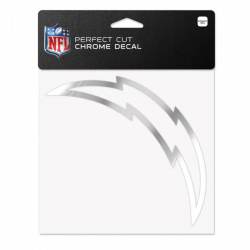 Los Angeles Chargers - 6x6 Chrome Die Cut Decal