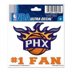 Phoenix Suns #1 Fan - 3x4 Ultra Decal