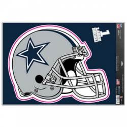 Dallas Cowboys Helmet - 11x17 Ultra Decal