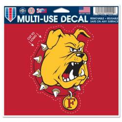 Ferris State University Bulldogs - 4.5x5.75 Die Cut Ultra Decal