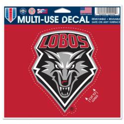 University of New Mexico Lobos - 4.5x5.75 Die Cut Ultra Decal
